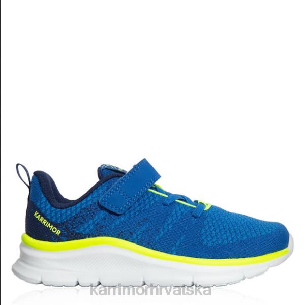 obuća Karrimor duma 6 tenisice za trčanje plava/limeta dječaci 2B42287