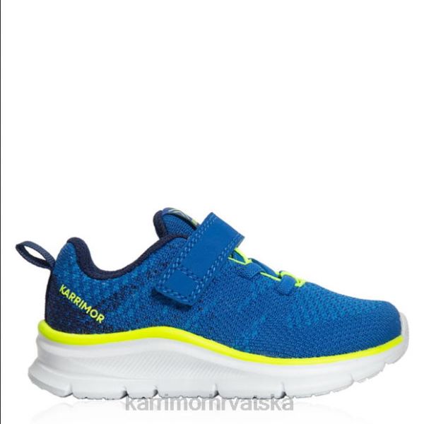 obuća Karrimor duma 6 tenisice za trčanje plava/limeta dječaci 2B42289