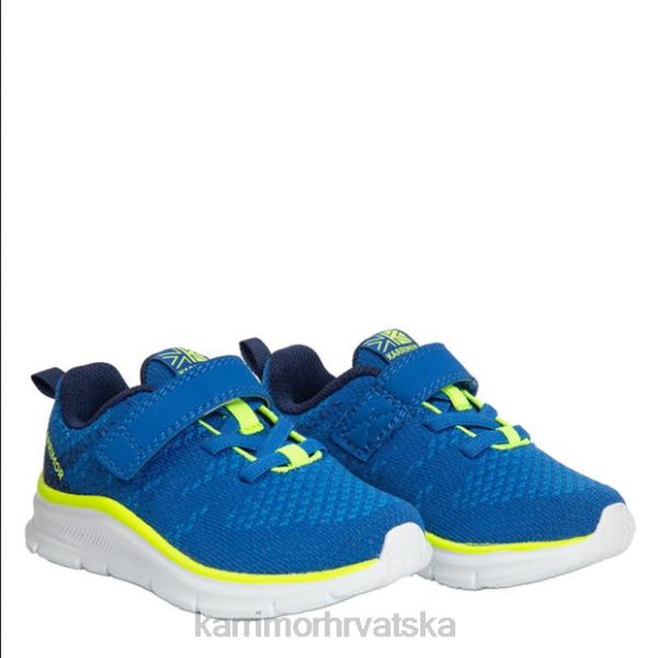 obuća Karrimor duma 6 tenisice za trčanje plava/limeta dječaci 2B42289