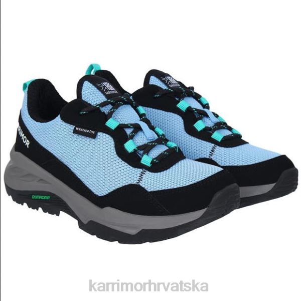 obuća Karrimor verdi niske cipele za hodanje plavo/crno djeca 2B42290