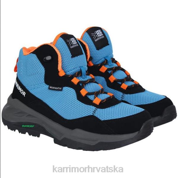 obuća Karrimor verdi srednje čizme za hodanje plavo/narančasto djeca 2B42285