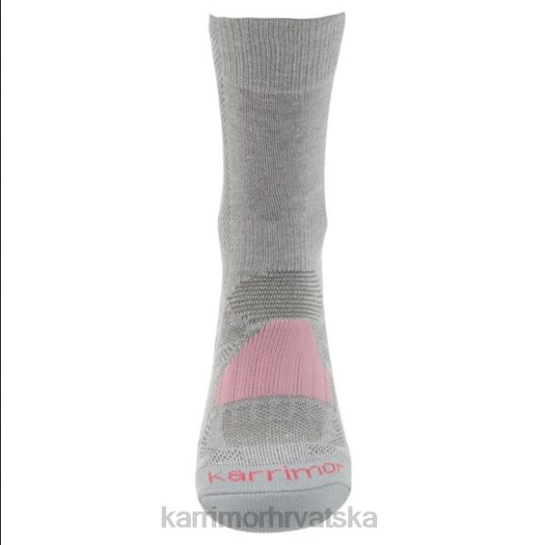 odjeća Karrimor čarapa za hodanje 2 pak sivo/ružičasto mlađi 2B42117