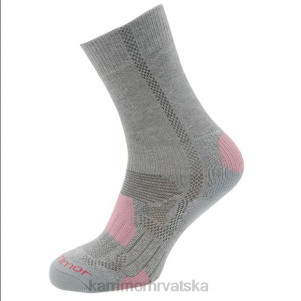 odjeća Karrimor čarapa za hodanje 2 pak sivo/ružičasto mlađi 2B42117