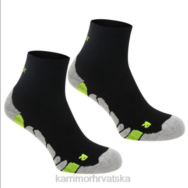 odjeća Karrimor dri 2 pakiranja čarapa crna/fluo mlađi 2B4243