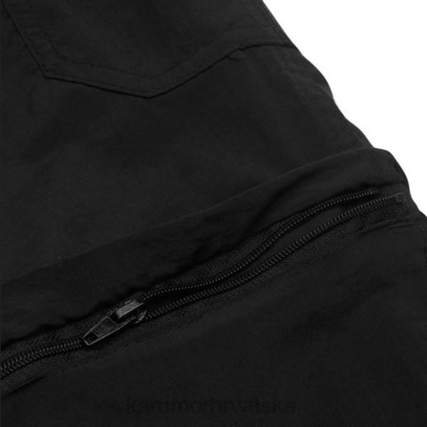 odjeća Karrimor aspen zip off hlače crno mlađi 2B42196