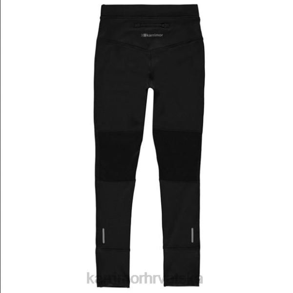 odjeća Karrimor tajice za trčanje crno mlađi 2B4216