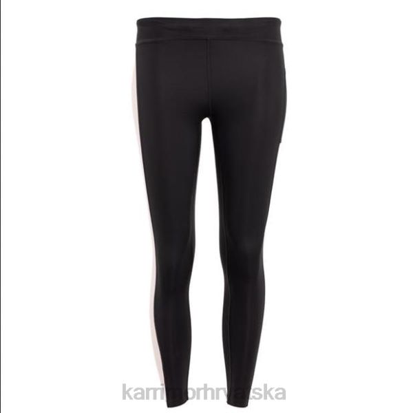 odjeća Karrimor tajice za trčanje crno/ružičasto djevojke 2B4222