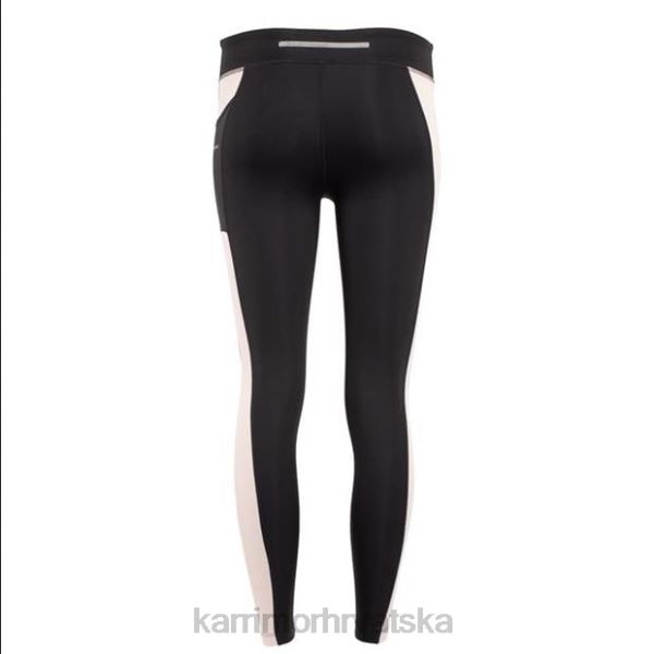 odjeća Karrimor tajice za trčanje crno/ružičasto djevojke 2B4222