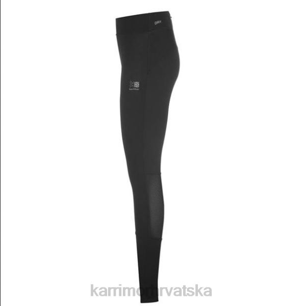 odjeća Karrimor xlite tajice za trčanje crno mlađi 2B424