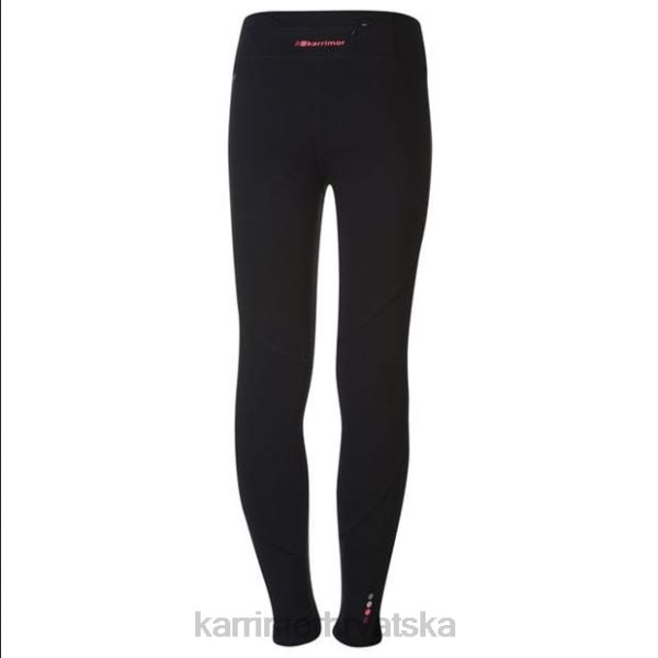 odjeća Karrimor xlite tajice za trčanje crno mlađi 2B424