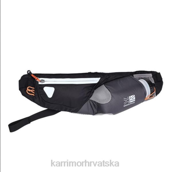 pribor Karrimor x lite traka za trčanje i boca crno uniseks 2B4217