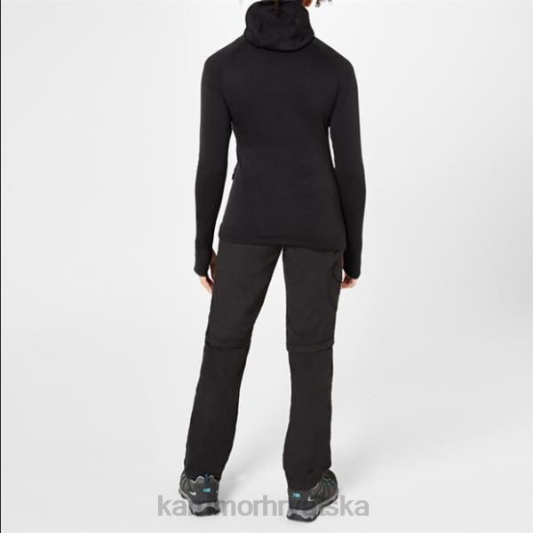 odjeća Karrimor majica s kapuljačom od flisa crno uniseks 2B42283