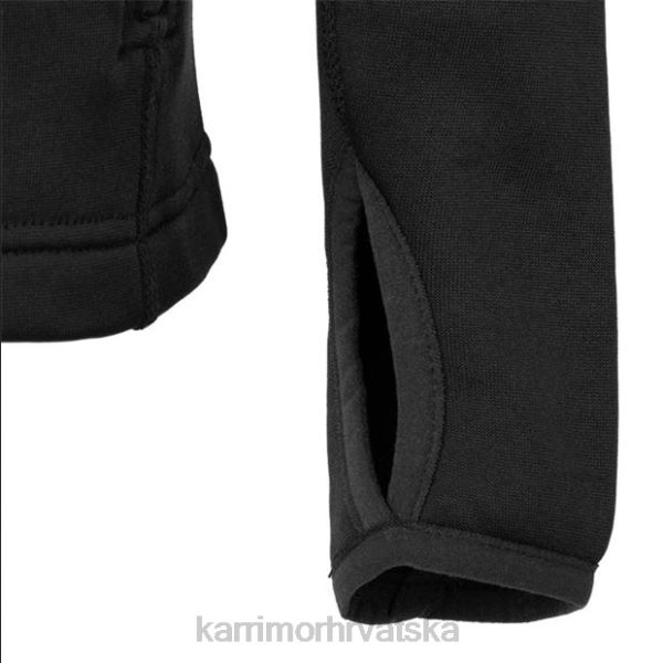 odjeća Karrimor majica s kapuljačom od flisa crno uniseks 2B42283