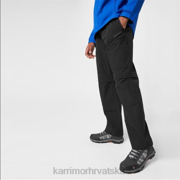 odjeća Karrimor panter hlače s patentnim zatvaračem crno uniseks 2B42274