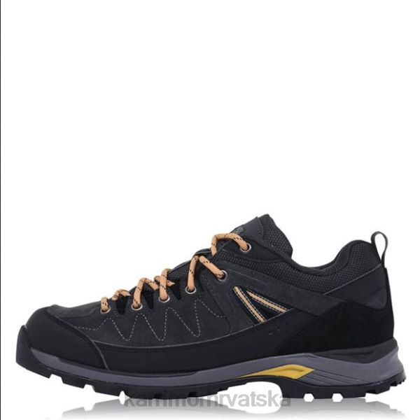obuća Karrimor hot rock niske cipele za hodanje ugljen/žuta muškarci 2B4283