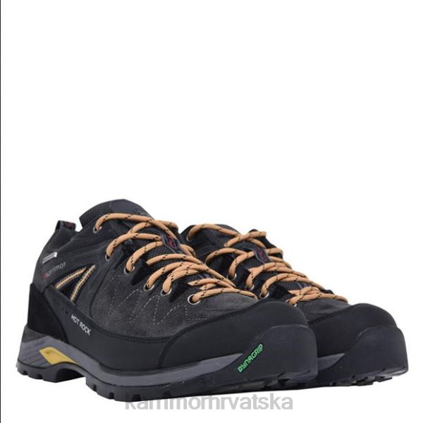obuća Karrimor hot rock niske cipele za hodanje ugljen/žuta muškarci 2B4283