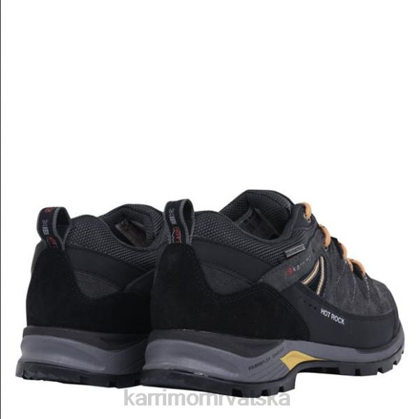 obuća Karrimor hot rock niske cipele za hodanje ugljen/žuta muškarci 2B4283