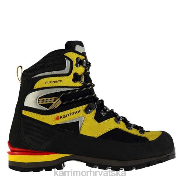 obuća Karrimor alpinističke planinske čizme crno/žuto muškarci 2B4268