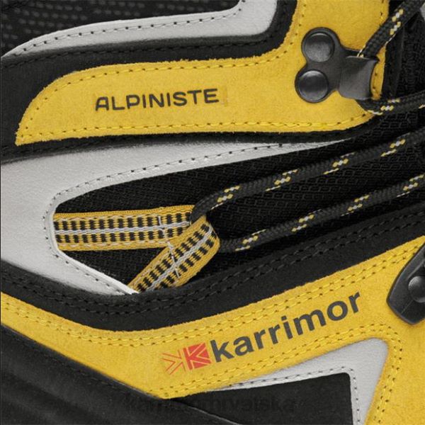 obuća Karrimor alpinističke planinske čizme crno/žuto muškarci 2B4268