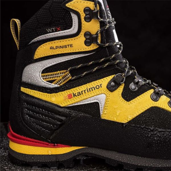 obuća Karrimor alpinističke planinske čizme crno/žuto muškarci 2B4268