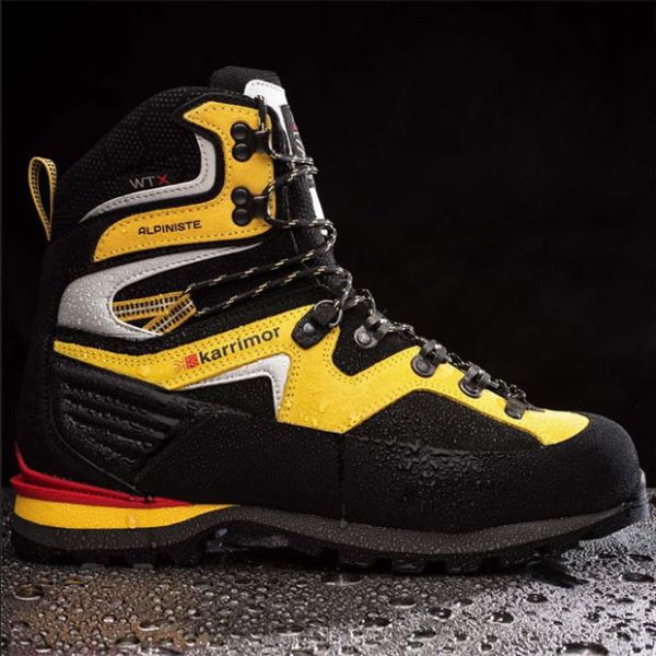 obuća Karrimor alpinističke planinske čizme crno/žuto muškarci 2B4268