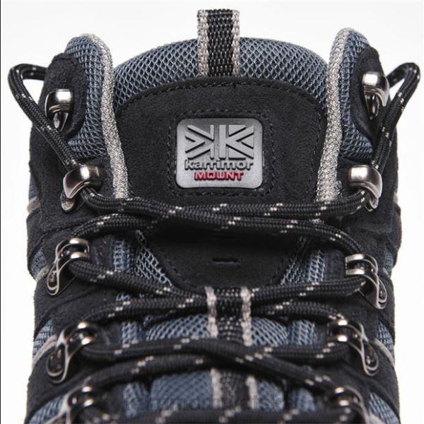 obuća Karrimor montirajte srednje čizme za hodanje crno muškarci 2B4274