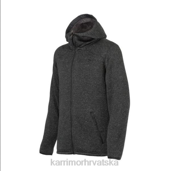 odjeća Karrimor majica s dugim rukavima crni lapor muškarci 2B42147