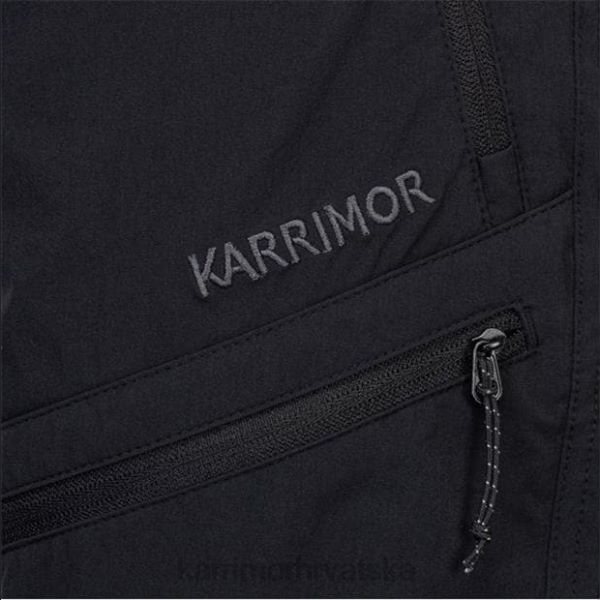 odjeća Karrimor panter hlače za hodanje crno muškarci 2B42137