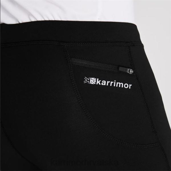 odjeća Karrimor x lite capris za trčanje crno muškarci 2B4211