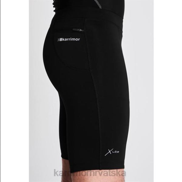 odjeća Karrimor x lite kratke tajice crno muškarci 2B4214