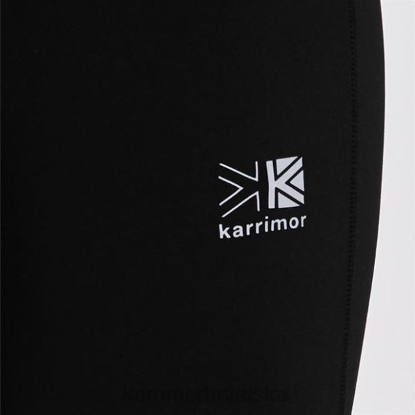 odjeća Karrimor x lite tajice za trčanje crno muškarci 2B425