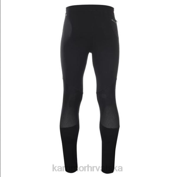 odjeća Karrimor x lite tajice za trčanje crno muškarci 2B425