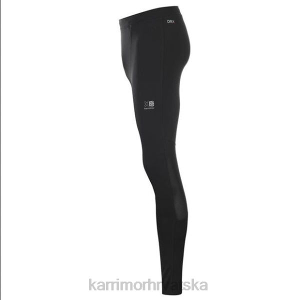 odjeća Karrimor x lite tajice za trčanje crno muškarci 2B425