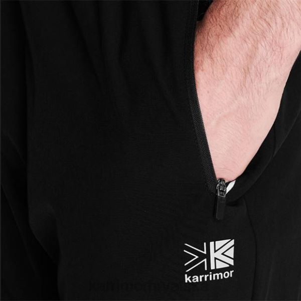 odjeća Karrimor xlite donji dio trenirke crno muškarci 2B421