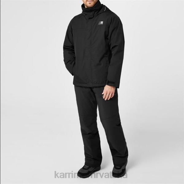 odjeća Karrimor 3 u 1 weathertite jakna crno muškarci 2B42175