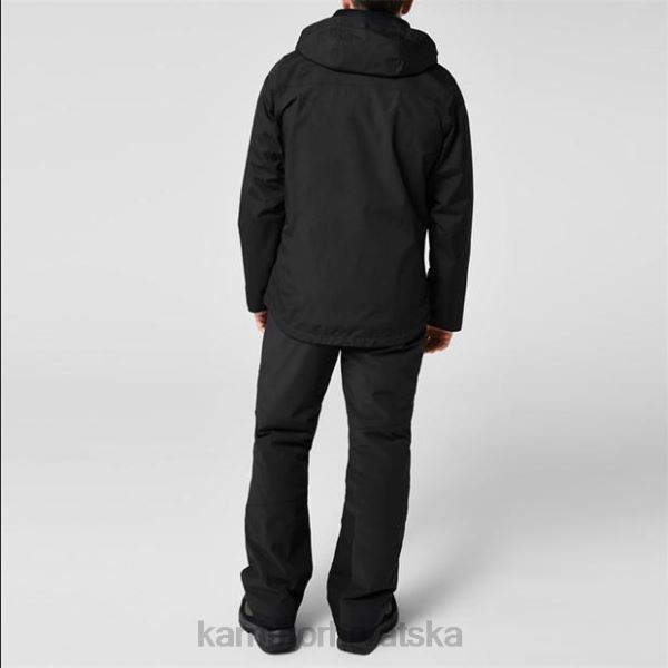 odjeća Karrimor 3 u 1 weathertite jakna crno muškarci 2B42175