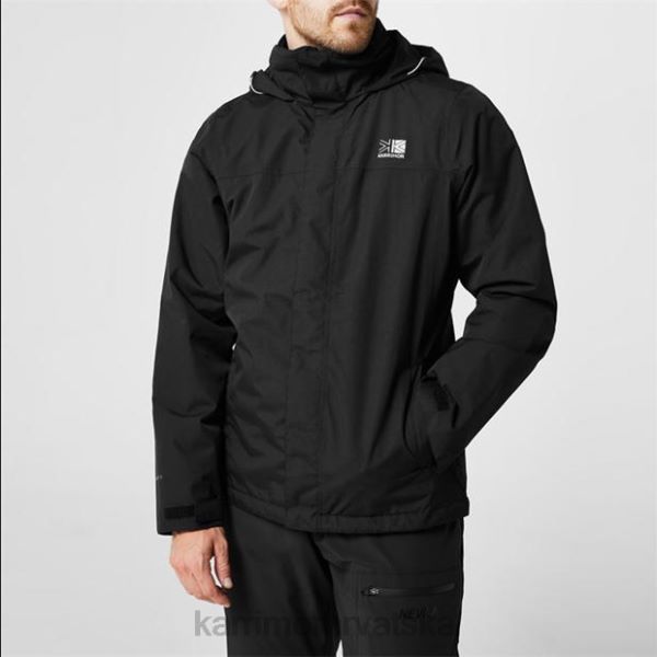 odjeća Karrimor 3 u 1 weathertite jakna crno muškarci 2B42175