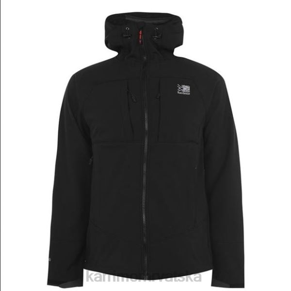 odjeća Karrimor alpinistička softshell jakna crno muškarci 2B42176