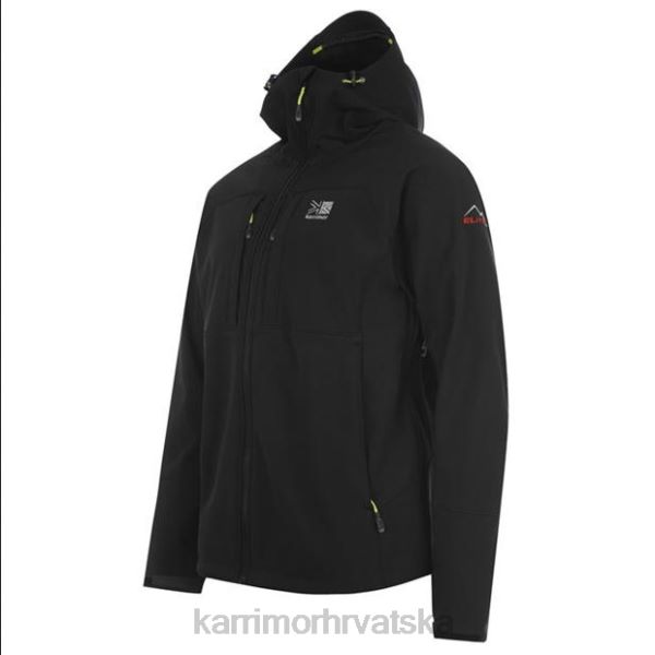odjeća Karrimor alpinistička softshell jakna crno muškarci 2B42176