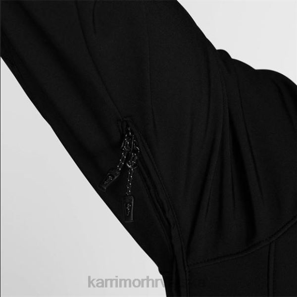 odjeća Karrimor alpinistička softshell jakna crno muškarci 2B42176