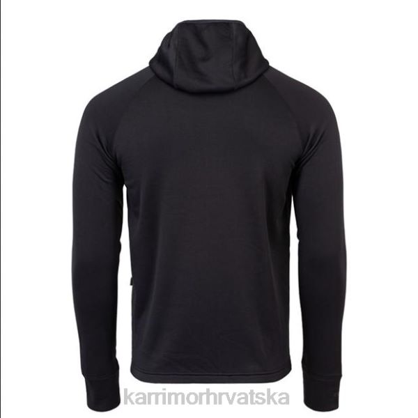 odjeća Karrimor helix flis jakna crno muškarci 2B42167