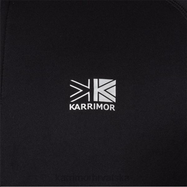 odjeća Karrimor helix flis jakna crno muškarci 2B42167