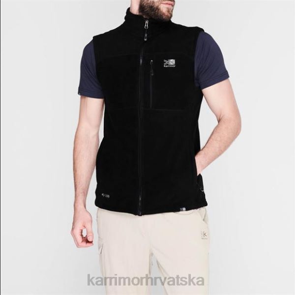 odjeća Karrimor jakna od flisa crno muškarci 2B42174