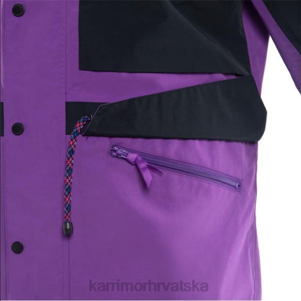 odjeća Karrimor k2 alpska jakna crna/ljubičasta muškarci 2B42155