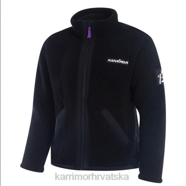 odjeća Karrimor k2 šerpa flis jakna crno muškarci 2B42157