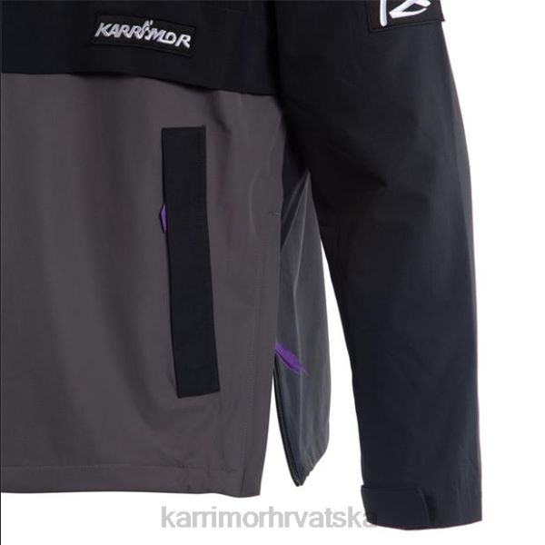 odjeća Karrimor k2 jakna zviždaljka crno/ugljen muškarci 2B42156