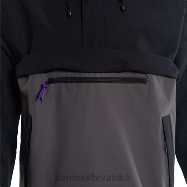 odjeća Karrimor k2 jakna zviždaljka crno/ugljen muškarci 2B42156