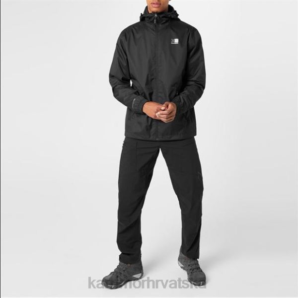 odjeća Karrimor sierra jakna s kapuljačom crno muškarci 2B42267