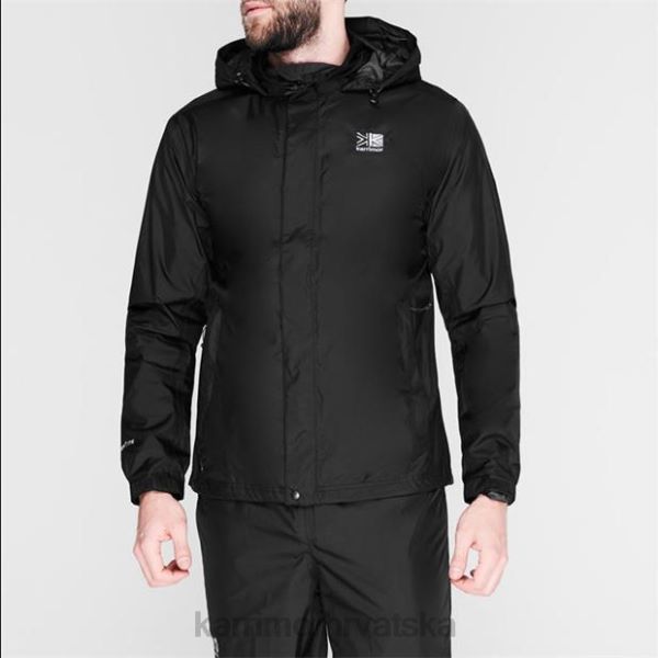 odjeća Karrimor sierra weathertite jakna crno muškarci 2B42143