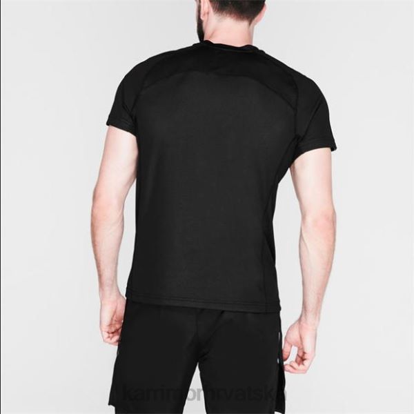 odjeća Karrimor aspen tehnička majica crno/ugljen muškarci 2B42183